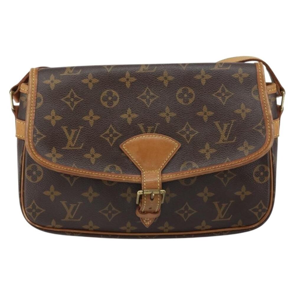Louis Vuitton Monogram Sologne Shoulder Bag Brown